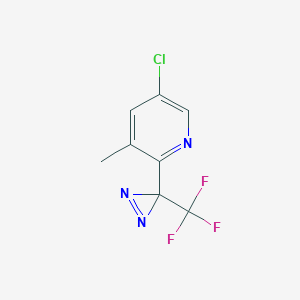 5-Chloro-2-(3-(trifluoromethyl)-3H-diazirin-3-yl)-3-methylpyridine