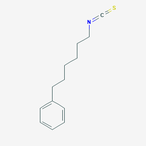 molecular formula C13H17NS B014872 6-苯基己基异硫氰酸酯 CAS No. 133920-06-6