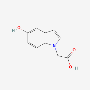 2-(5-hydroxy-1H-indol-1-yl)acetic acid