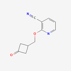 2-((3-Oxocyclobutyl)methoxy)nicotinonitrile