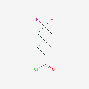 6,6-Difluorospiro[3.3]heptane-2-carbonyl chloride