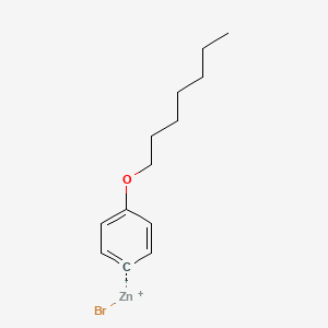 4-n-HeptyloxyphenylZinc bromide