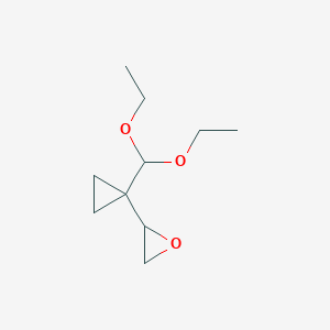 2-(1-(Diethoxymethyl)cyclopropyl)oxirane