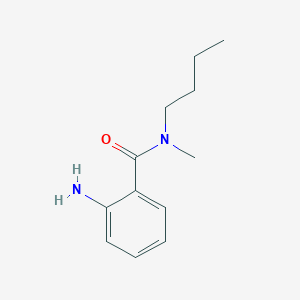 molecular formula C12H18N2O B14872265 2-amino-N-butyl-N-methylbenzamide 