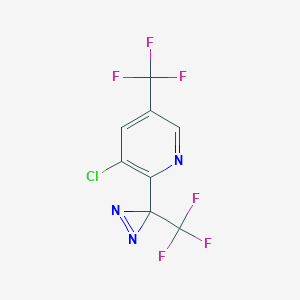 B1487230 3-Chloro-5-(trifluoromethyl)-2-(3-(trifluoromethyl)-3H-diazirin-3-yl)pyridine CAS No. 2231675-69-5