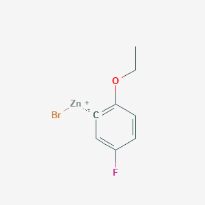 (2-Ethoxy-5-fluorophenyl)Zinc bromide