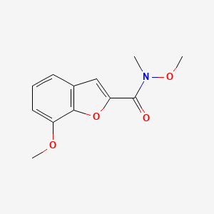 N,7-dimethoxy-N-methylbenzofuran-2-carboxamide