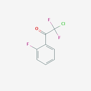 2-Chloro-2,2-difluoro-1-(2-fluorophenyl)ethanone