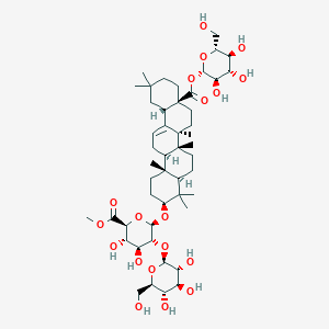 molecular formula C49H78O19 B14872368 Chikusetsusaponin V methyl ester 