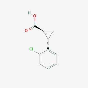 trans-2-(2-Chlorophenyl)cyclopropanecarboxylic Acid