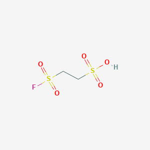 molecular formula C2H5FO5S2 B1487249 2-氟磺酰乙磺酸 CAS No. 1461715-16-1