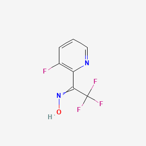 2,2,2-Trifluoro-1-(3-fluoropyridin-2-yl)ethanone oxime