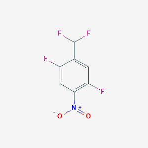 1-(Difluoromethyl)-2,5-difluoro-4-nitrobenzene