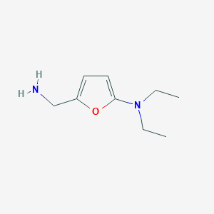 5-(aminomethyl)-N,N-diethylfuran-2-amine