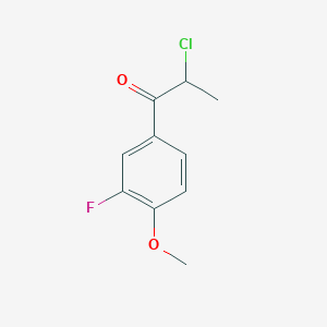 2-Chloro-3'-fluoro-4'-methoxypropiophenone