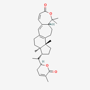 (9R,13R,16R,17R)-8,8,13,17-tetramethyl-16-[1-(5-methyl-6-oxo-2,3-dihydropyran-2-yl)ethyl]-7-oxatetracyclo[10.7.0.03,9.013,17]nonadeca-1(12),2,4-trien-6-one