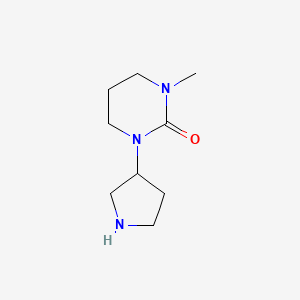 1-methyl-3-(pyrrolidin-3-yl)tetrahydropyrimidin-2(1H)-one