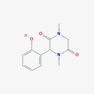 3-(2-Hydroxyphenyl)-1,4-dimethylpiperazine-2,5-dione