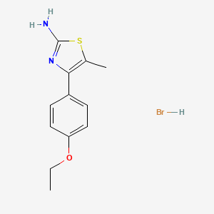 4-(4-Ethoxyphenyl)-5-methyl-1,3-thiazol-2-amine hydrobromide