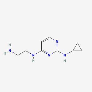 N4-(2-aminoethyl)-N2-cyclopropylpyrimidine-2,4-diamine