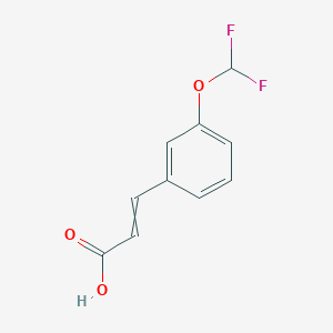 3-(3-Difluoromethoxy-phenyl)-acrylic acid