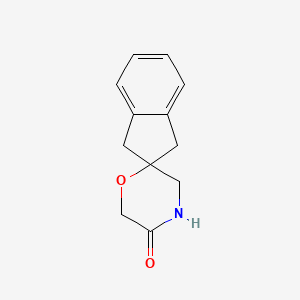 1,3-Dihydrospiro[indene-2,2'-morpholin]-5'-one