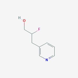 2-Fluoro-3-(pyridin-3-yl)propan-1-ol