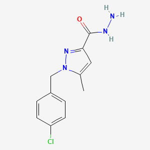 1-(4-Chlorobenzyl)-5-methyl-1H-pyrazole-3-carbohydrazide