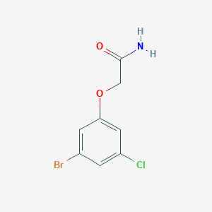 molecular formula C8H7BrClNO2 B1487283 2-(3-Bromo-5-chlorophenoxy)acetamide CAS No. 2002788-92-1