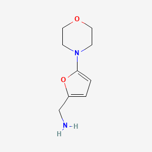 (5-Morpholinofuran-2-yl)methanamine