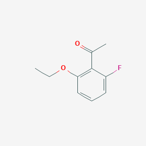 molecular formula C10H11FO2 B14872867 2'-Ethoxy-6'-fluoroacetophenone 