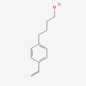 molecular formula C12H16O B14872932 4-(Styrene-4-yl)-1-butanol 