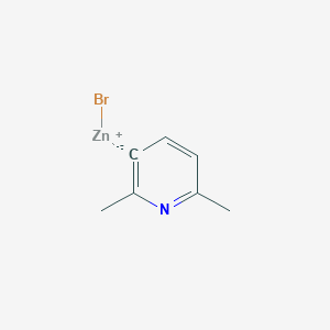 (2,6-Dimethylpyridin-3-yl)Zinc bromide