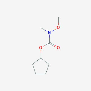 Cyclopentyl methoxy(methyl)carbamate