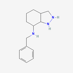 molecular formula C14H21N3 B1487302 N-benzyl-2H-indazol-7-amine CAS No. 1042987-79-0