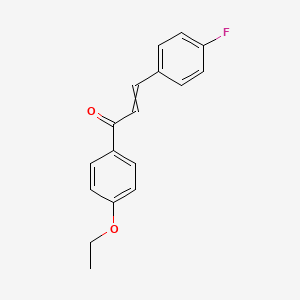 1-(4-Ethoxyphenyl)-3-(4-fluorophenyl)prop-2-en-1-one