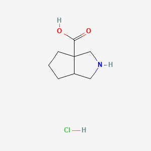 Octahydrocyclopenta[c]pyrrole-3a-carboxylic acid hydrochloride