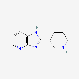 2-(piperidin-3-yl)-3H-imidazo[4,5-b]pyridine