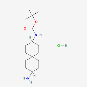 9-Amino-3-(Boc-amino)-spiro[5.5]undecane HCl