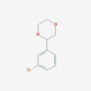 2-(3-Bromophenyl)-1,4-dioxane