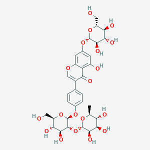 Genistein 7-O-beta-D-glucopyranoside-4'-O-[alpha-L-rhamnopyranosyl-(1->2)-beta-D-glucopyranoside]