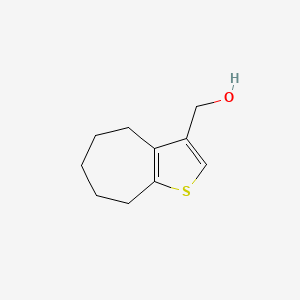 (5,6,7,8-tetrahydro-4H-cyclohepta[b]thiophen-3-yl)methanol