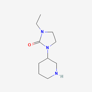 1-Ethyl-3-(piperidin-3-yl)imidazolidin-2-one