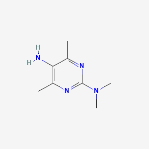 N2,N2,4,6-tetramethylpyrimidine-2,5-diamine