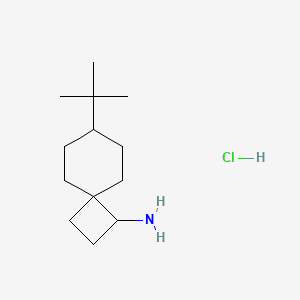 7-(Tert-butyl)spiro[3.5]nonan-1-amine hydrochloride