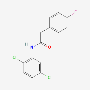 N-(2,5-dichlorophenyl)-2-(4-fluorophenyl)acetamide