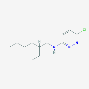 molecular formula C12H20ClN3 B14873524 6-chloro-N-(2-ethylhexyl)pyridazin-3-amine 