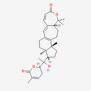 (9R,13R,16S,17R)-16-[1-hydroxy-1-(5-methyl-6-oxo-2,3-dihydropyran-2-yl)ethyl]-8,8,13,17-tetramethyl-7-oxatetracyclo[10.7.0.03,9.013,17]nonadeca-1(12),2,4-trien-6-one