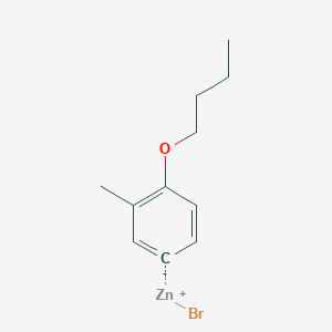 (4-n-Butyloxy-3-methylphenyl)Zinc bromide