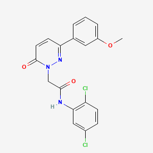 N-(2,5-dichlorophenyl)-2-(3-(3-methoxyphenyl)-6-oxopyridazin-1(6H)-yl)acetamide